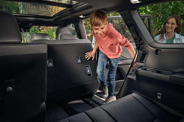 Lexus TX Interior