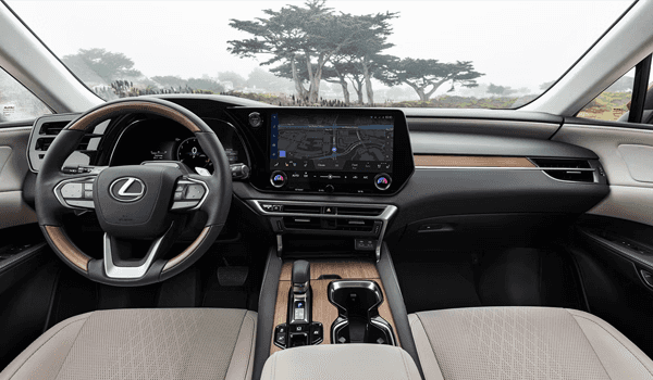 2026 Lexus RX dash