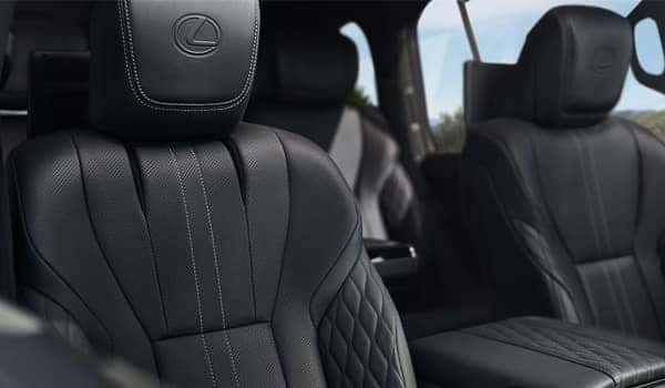 2026 Lexus LX 600 Luxury seats